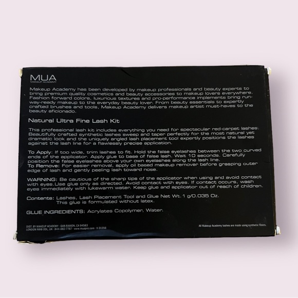 🎁MUA Makeup Academy NWT🪷NATURAL eyelash kit❗️ - Picture 2 of 3